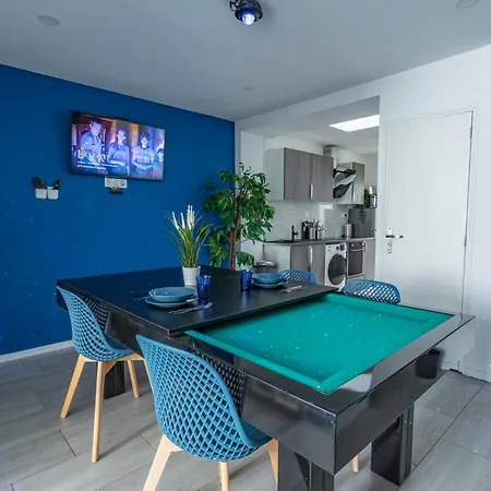 Capsule Ocean - Jacuzzi - Billard - Netflix - 2 - Cuisine Lägenhet Valenciennes
