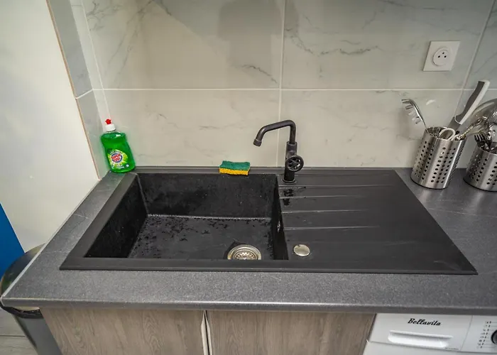 Apartamento Capsule Ocean - Jacuzzi - Billard - Netflix - 2 - Cuisine Valenciennes