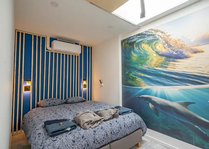 Capsule Ocean - Jacuzzi - Billard - Netflix - 2 - Cuisine Apartamento *