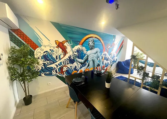 Capsule Ocean - Jacuzzi - Billard - Netflix - 2 - Cuisine Valenciennes