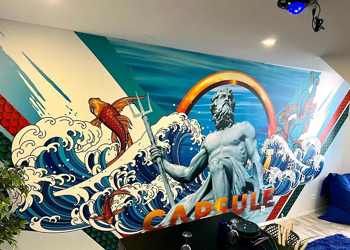 Capsule Ocean - Jacuzzi - Billard - Netflix - 2 - Cuisine Apartamento Valenciennes
